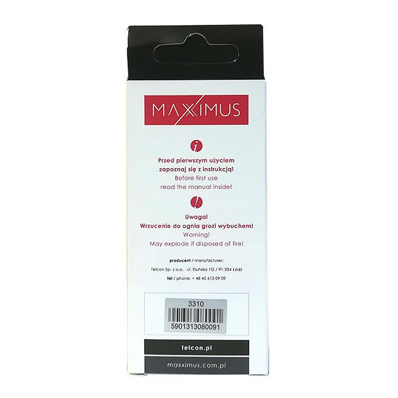 BAT. MAXXIMUS NOK 3310 1700 LION - Billede 5
